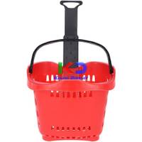 Canasta de ruedas rojas modelo CR-TL1