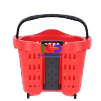 Canasta de ruedas rojas modelo CR-TL1
