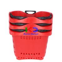 Canasta de ruedas rojas modelo CR-TL1