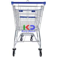 Carrito Estilo Aleman de 80 Litros Mango Azul