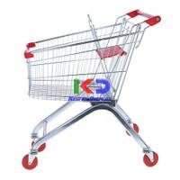 Carrito Estilo Europeo 60 Litros Mango Rojo