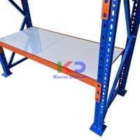 Estanteria de almacen de carga Intermedia 400kg por nivel