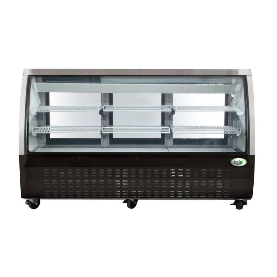 Exhibidor Deli Modelo ED-82-32-42-N Marca Inverfresh
