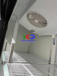 Exhibidor Vertical de Puertas Deslizables 45.50Modelo VR-PD-54-32-80-N Marca Inverfresh
