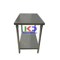 Mesa de acero Inoxidable plana 91.50Largo*61Ancho*88.90Altura