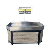 Módulo de cabezal para Mueble De Vegetales 160*80*80cm en acero Inoxidable
