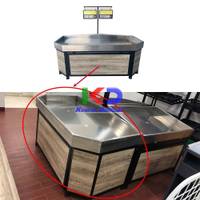 Módulo de cabezal para Mueble De Vegetales 160*80*80cm en acero Inoxidable