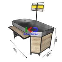 Módulo de cabezal para Mueble De Vegetales 160*80*80cm en acero Inoxidable