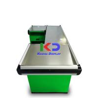 Mueble de caja Estilo C con borde de aluminio-Verde