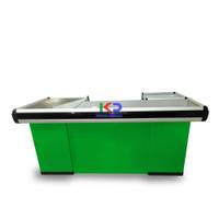 Mueble de caja Estilo C con borde de aluminio-Verde