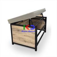 MUEBLE DE VEGETALES DE CENTRO 1200*800*850 CANASTO EN ACERO INOX